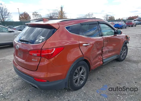 2014 Hyundai Santa Fe Sport 2.4L z USA, uszkodzony, nr VIN 5XYZU3LB1EG219383